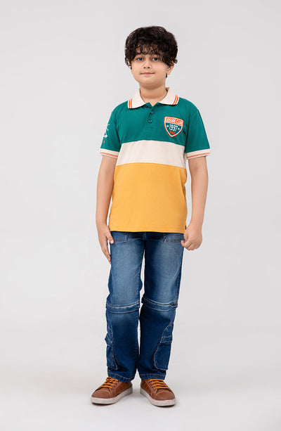Boys Embroidered Polo