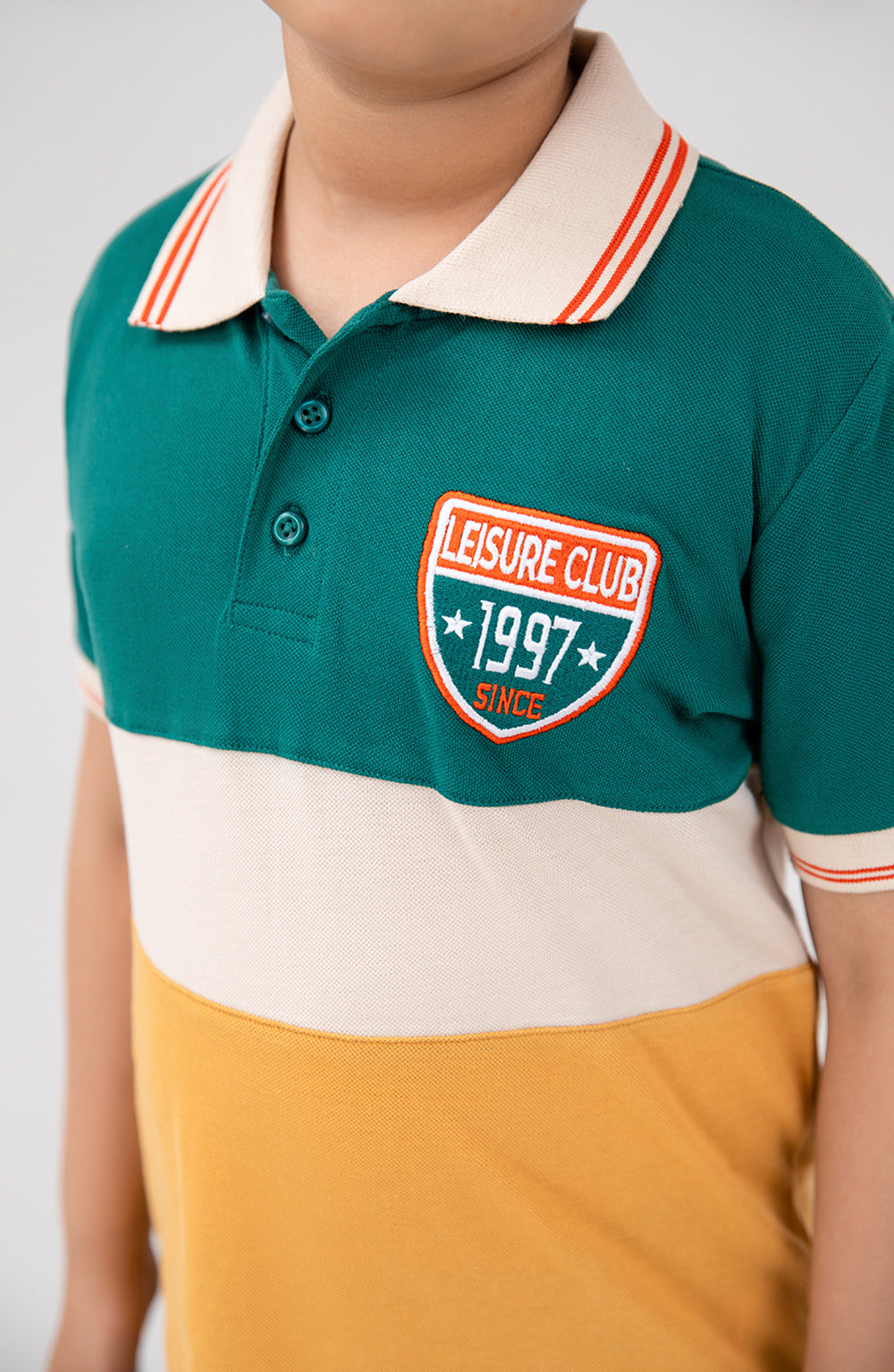 Boys Embroidered Polo