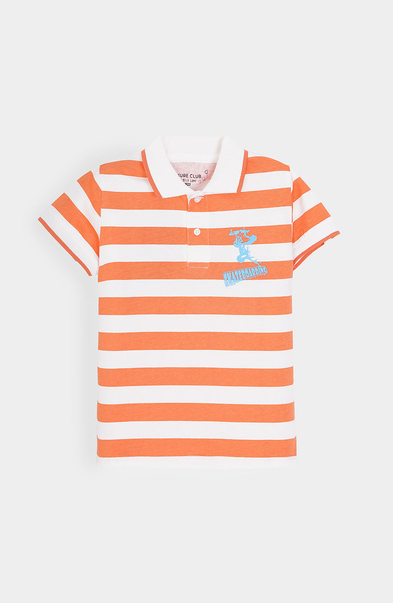 Striper Polo - BKP753325 - Shop Now at Leisure Club