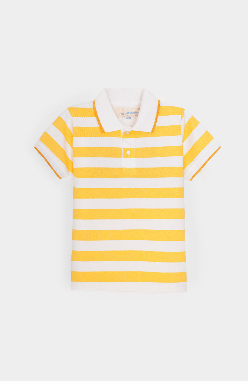 Striper Polo - BKP754325 - Shop Now at Leisure Club