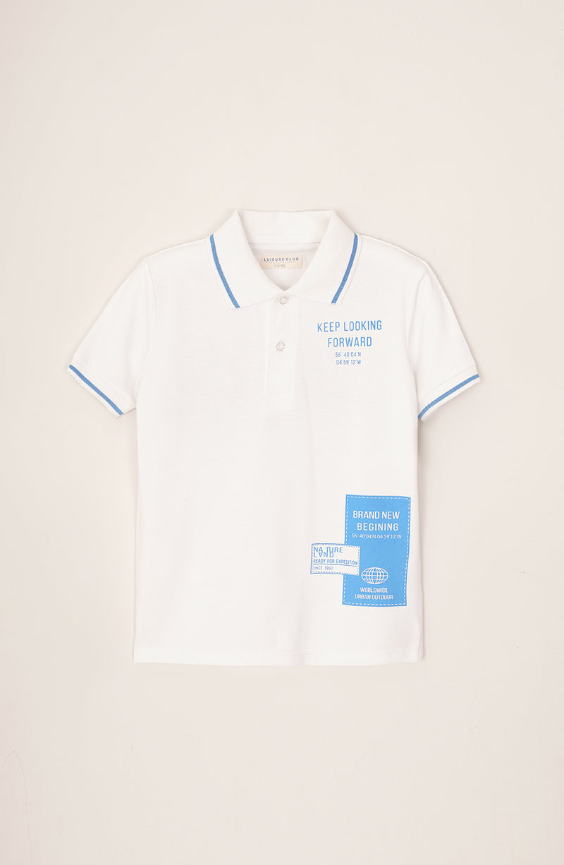 Boys Printed Polo - BKP757325 - Shop Now at Leisure Club