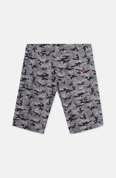 Printed Knit Shorts - BKS901324 - Shop Now at Leisure Club