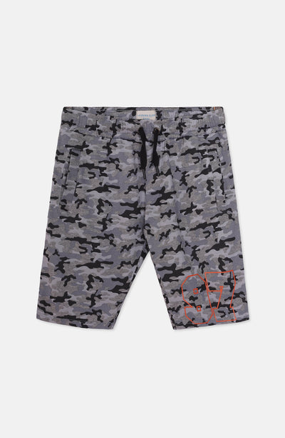 Printed Knit Shorts - BKS901324 - Shop Now at Leisure Club