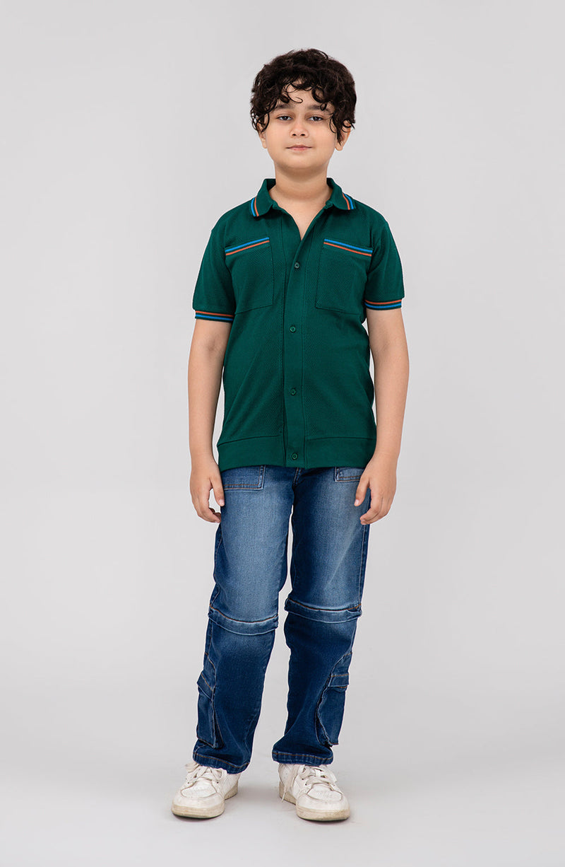 Boys Knitted Shirt - BKT709125 - Shop Now at Leisure Club
