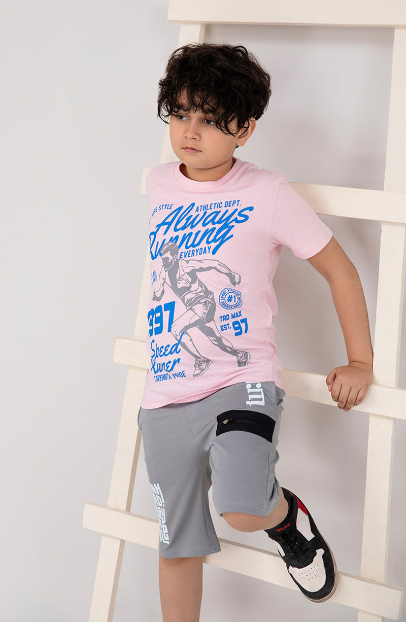 Boys Athletic Tee - BKT721325 - Shop Now at Leisure Club