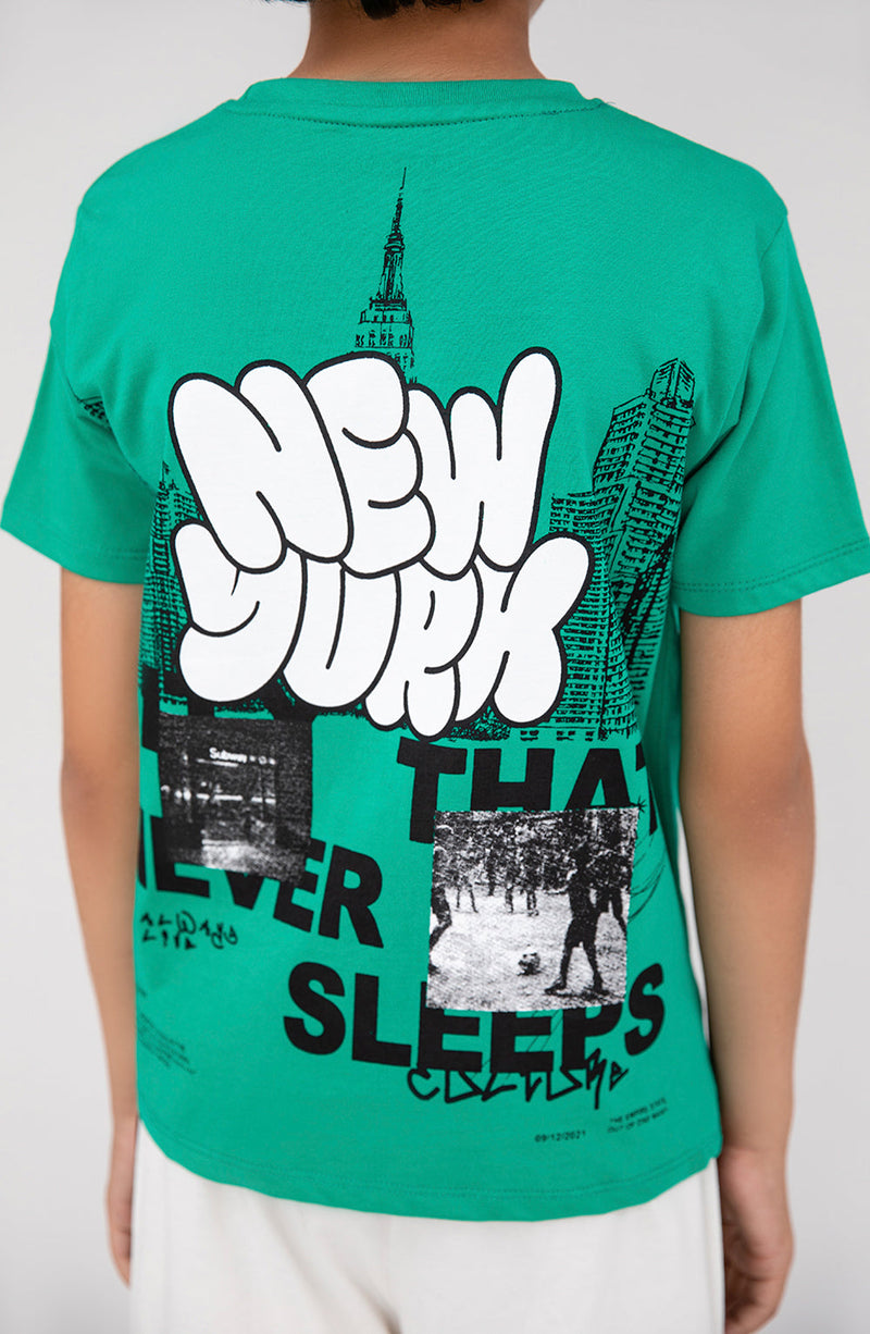 Boys Nyc Graphic Tee - BKT723325 - Shop Now at Leisure Club