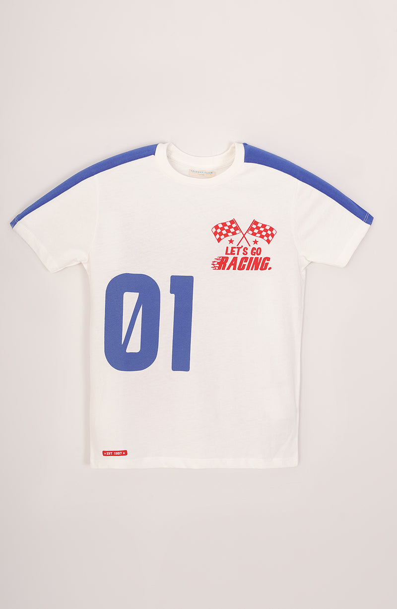 Boys Racing Tee - BKT729325 - Shop Now at Leisure Club