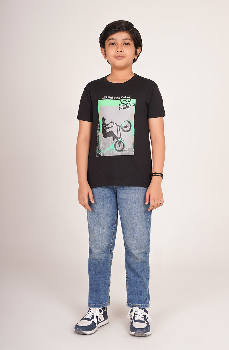 Boys Printed Tee - BKT753325 - Shop Now at Leisure Club