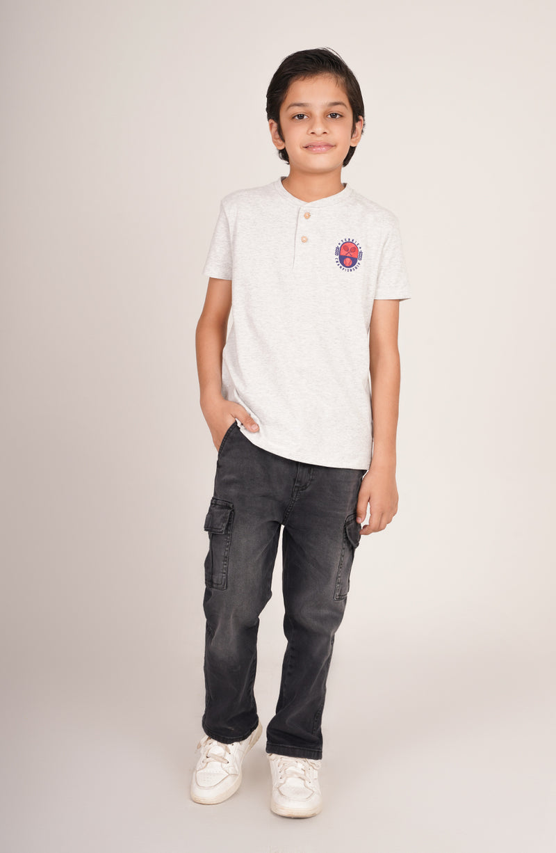 Boys Henley Tee - BKT763325 - Shop Now at Leisure Club
