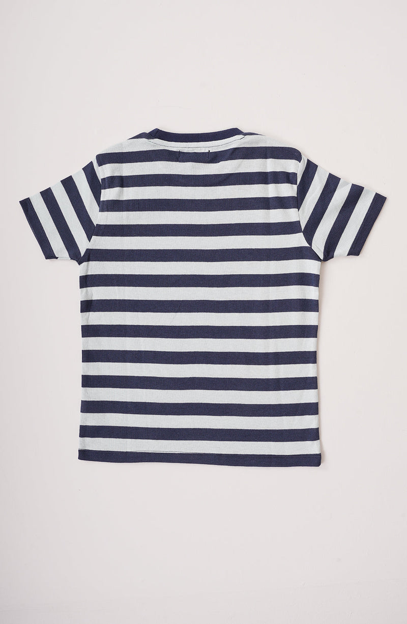 Boys Striper Tee - BKT767325 - Shop Now at Leisure Club