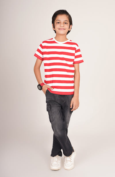 Boys Striper Tee