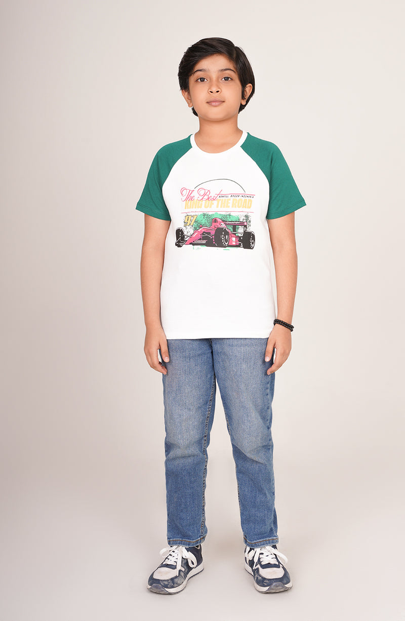Boys Printed Tee - BKT778325 - Shop Now at Leisure Club