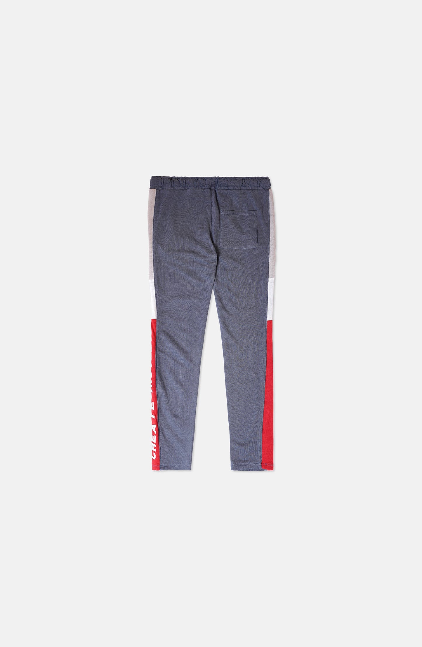 Blue Knit Trousers In French - BKT907324 - Shop Now at Leisure Club