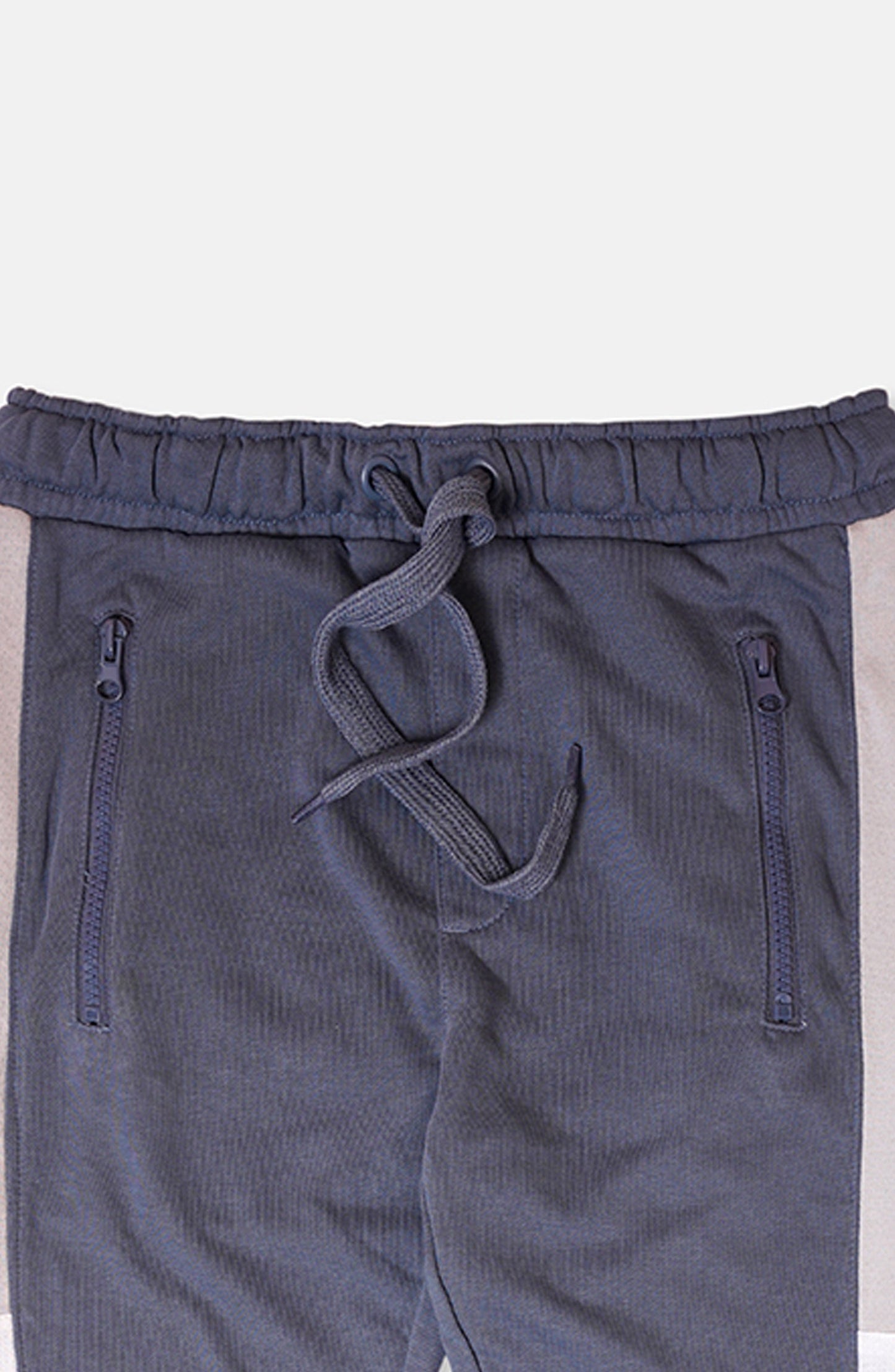 Blue Knit Trousers In French - BKT907324 - Shop Now at Leisure Club