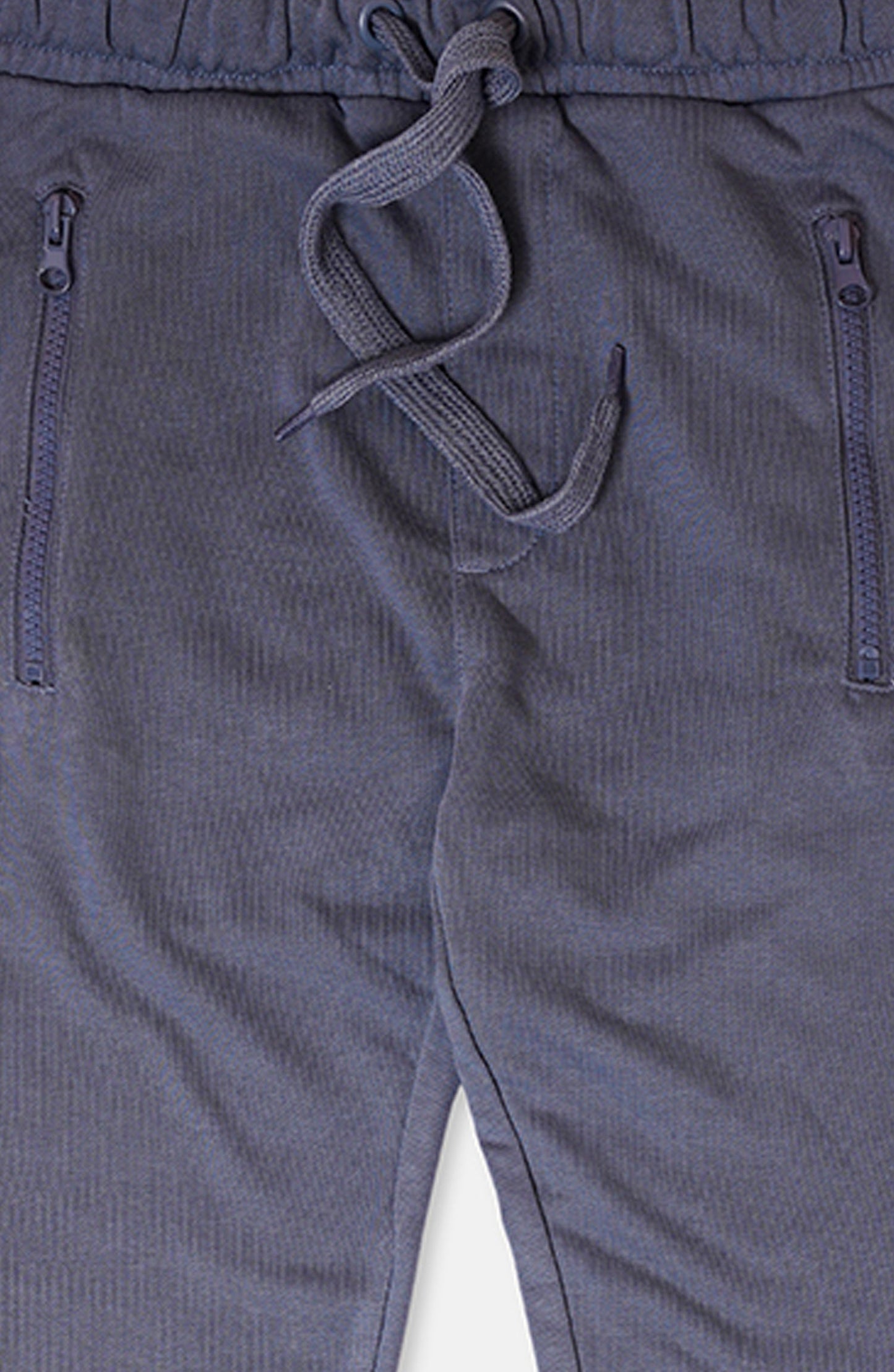 Blue Knit Trousers In French - BKT907324 - Shop Now at Leisure Club