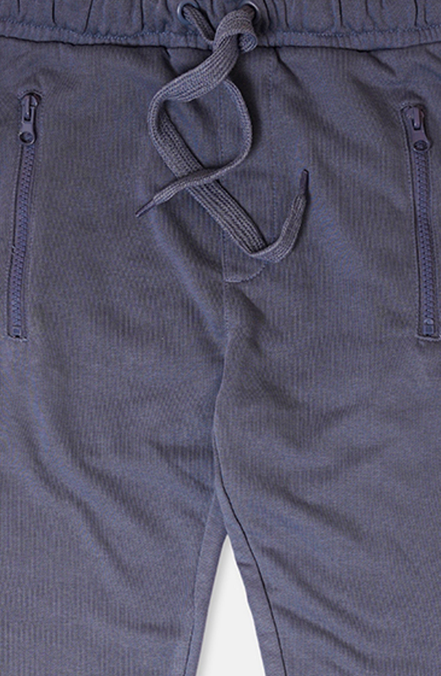 Blue Knit Trousers In French - BKT907324 - Shop Now at Leisure Club