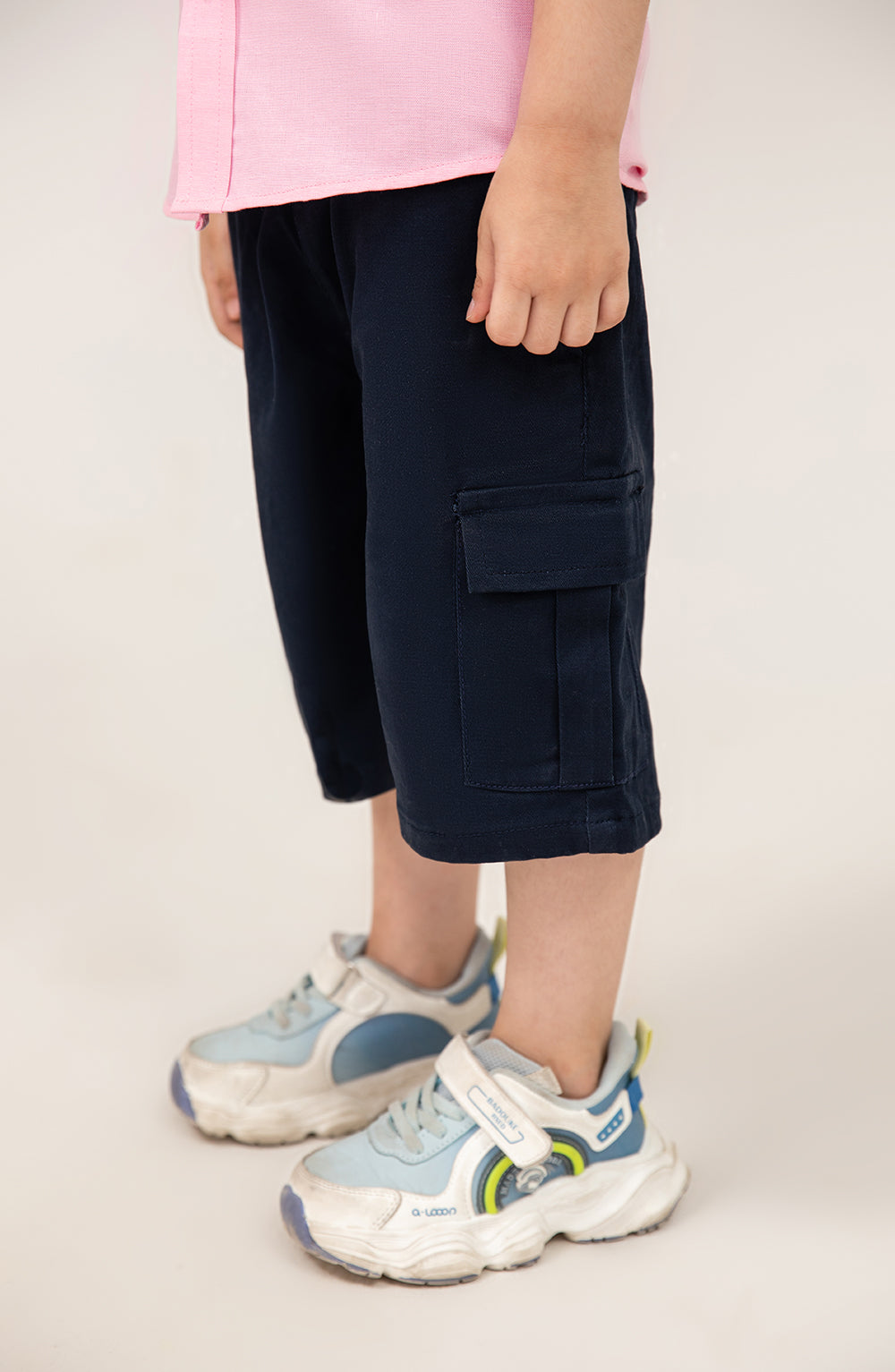 Boys Regular Fit Cargo Shorts