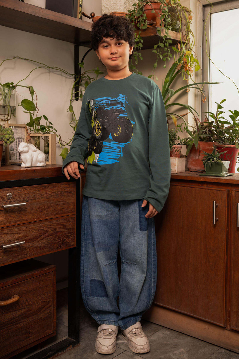Boys Crew Neck Tee - BTS652426