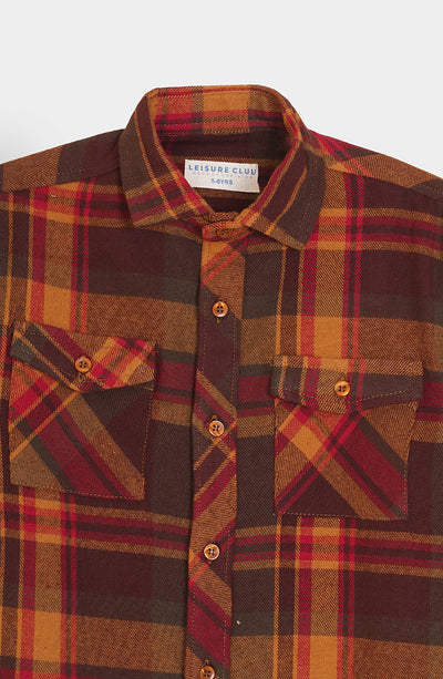 Boys Check Shirt - BW604A425