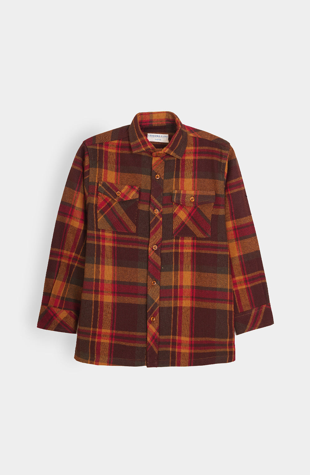 Boys Check Shirt - BW604A425