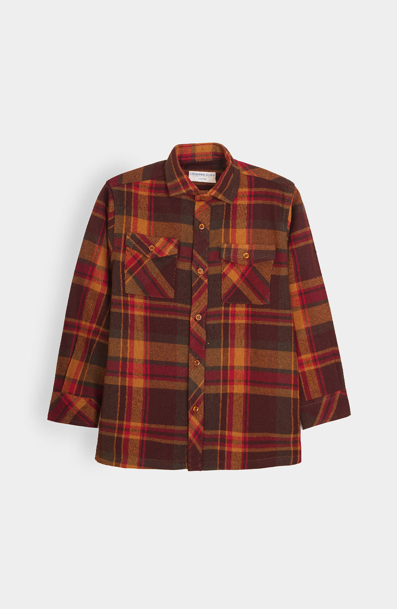 Boys Check Shirt - BW604A425 - Shop Now at Leisure Club