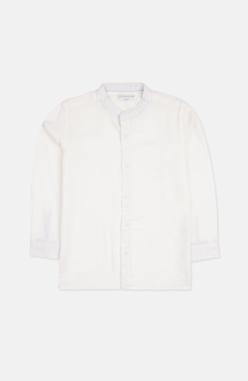 Ban Collar Shirt - BW606524 - Shop Now at Leisure Club