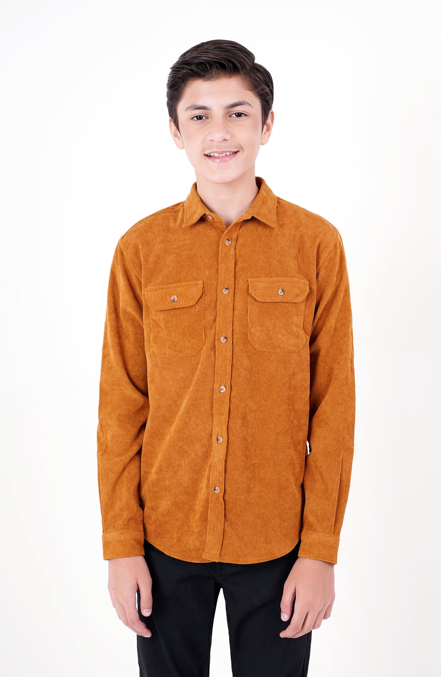 Double Pocket Corduroy Shirt
