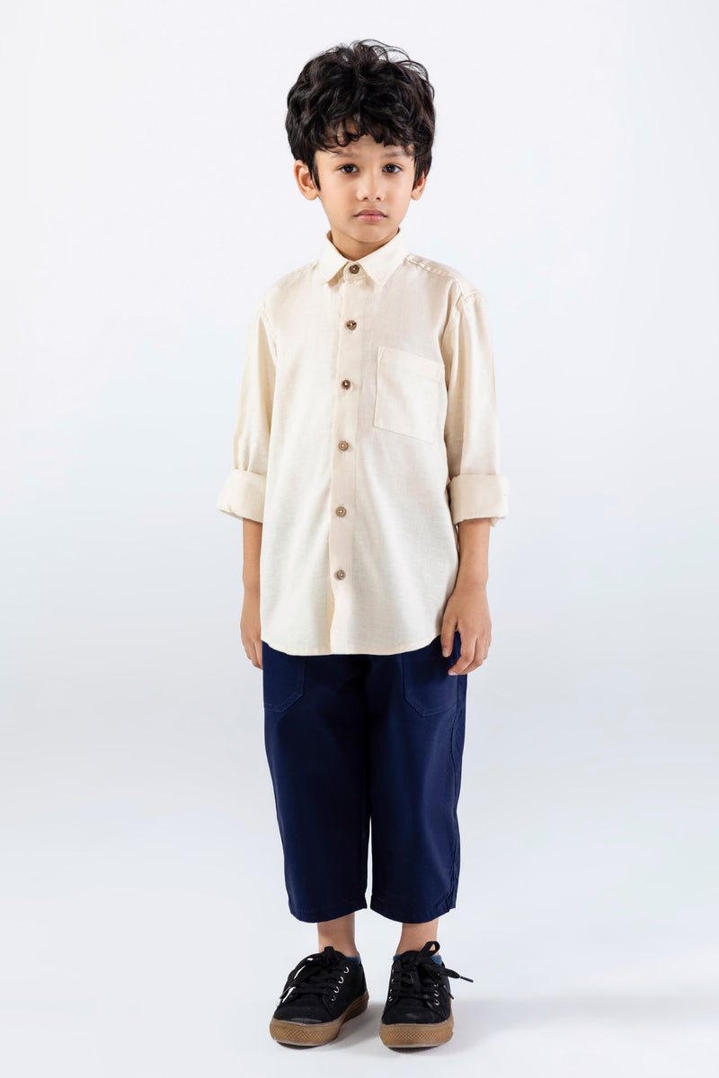 Cotton Linen Shirt - BW700326
