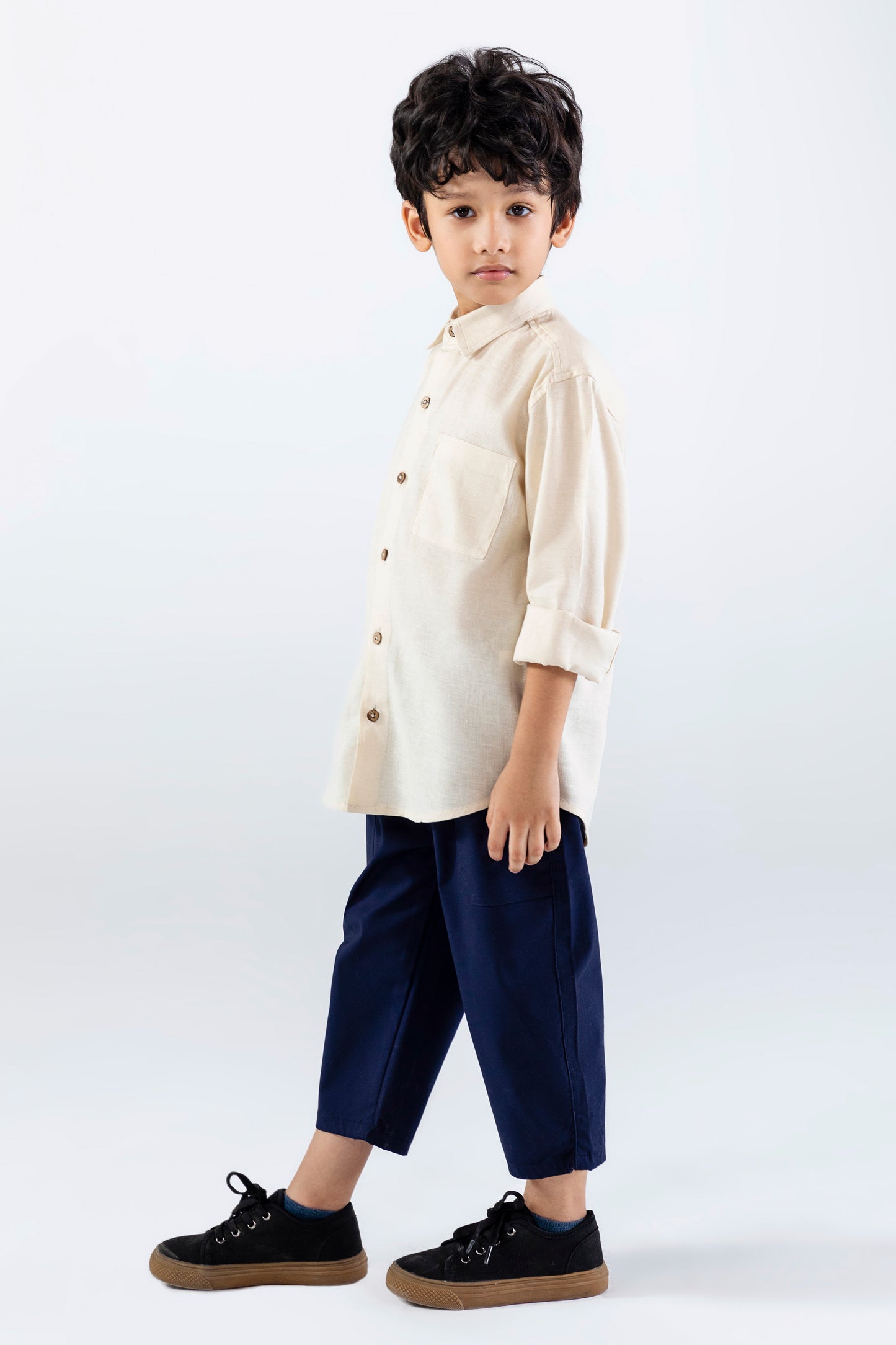 Cotton Linen Shirt - BW700326