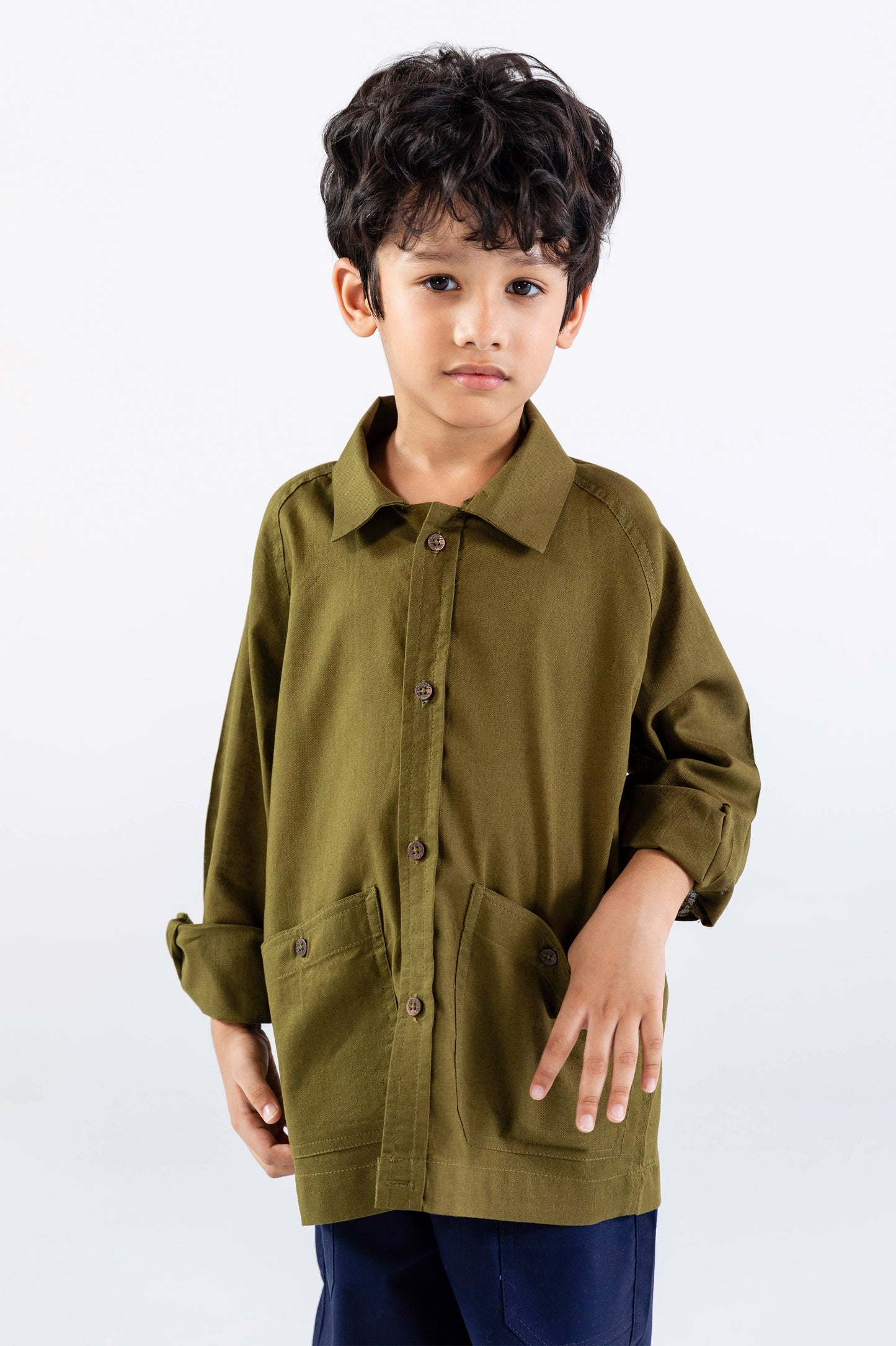 Dyed Cotton Shirt - BW704326