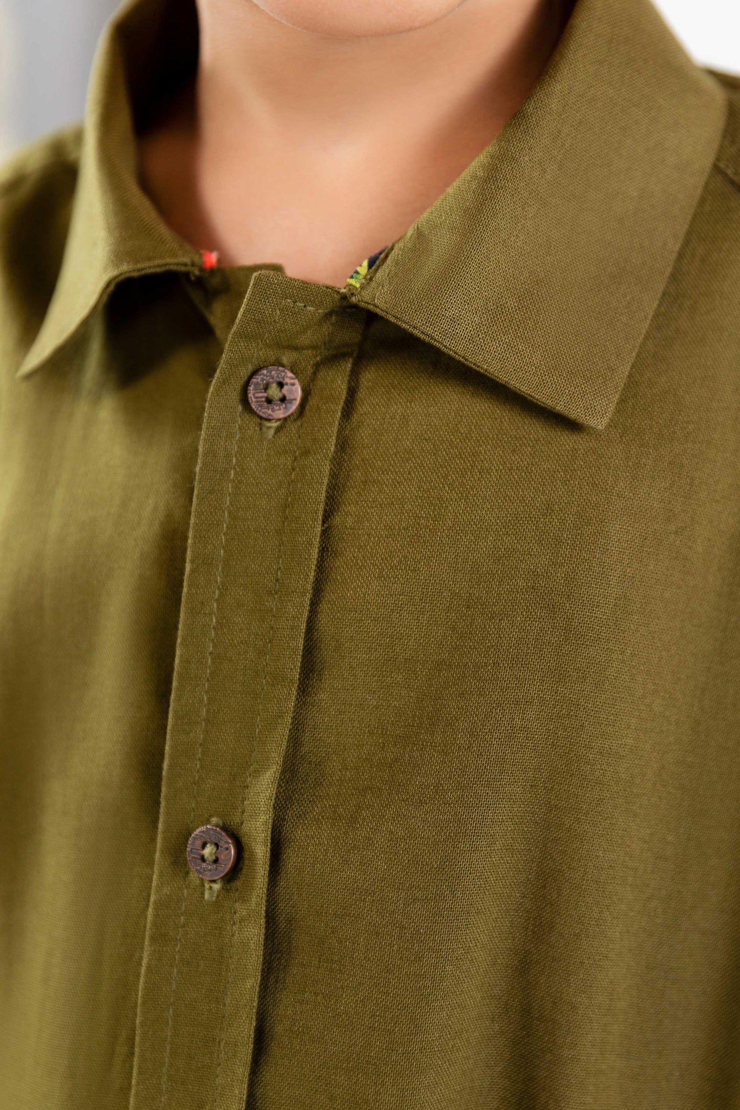 Dyed Cotton Shirt - BW704326