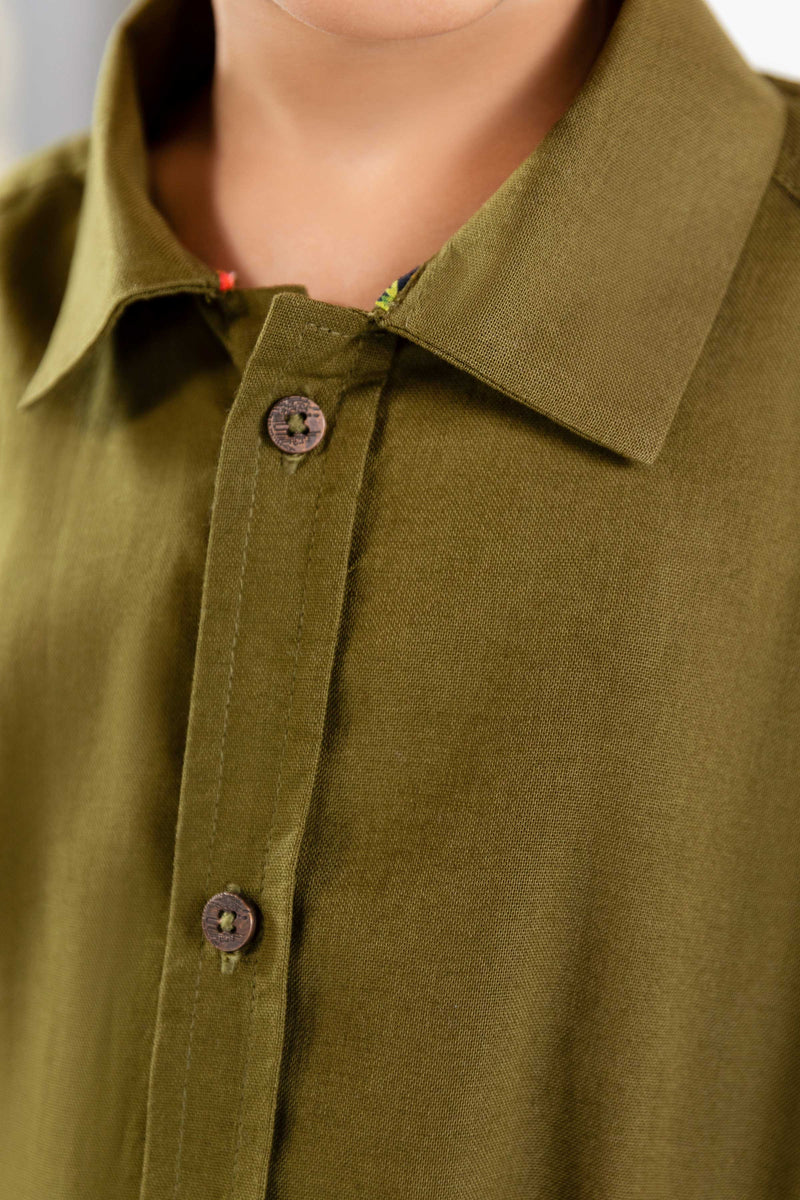 Dyed Cotton Shirt - BW704326