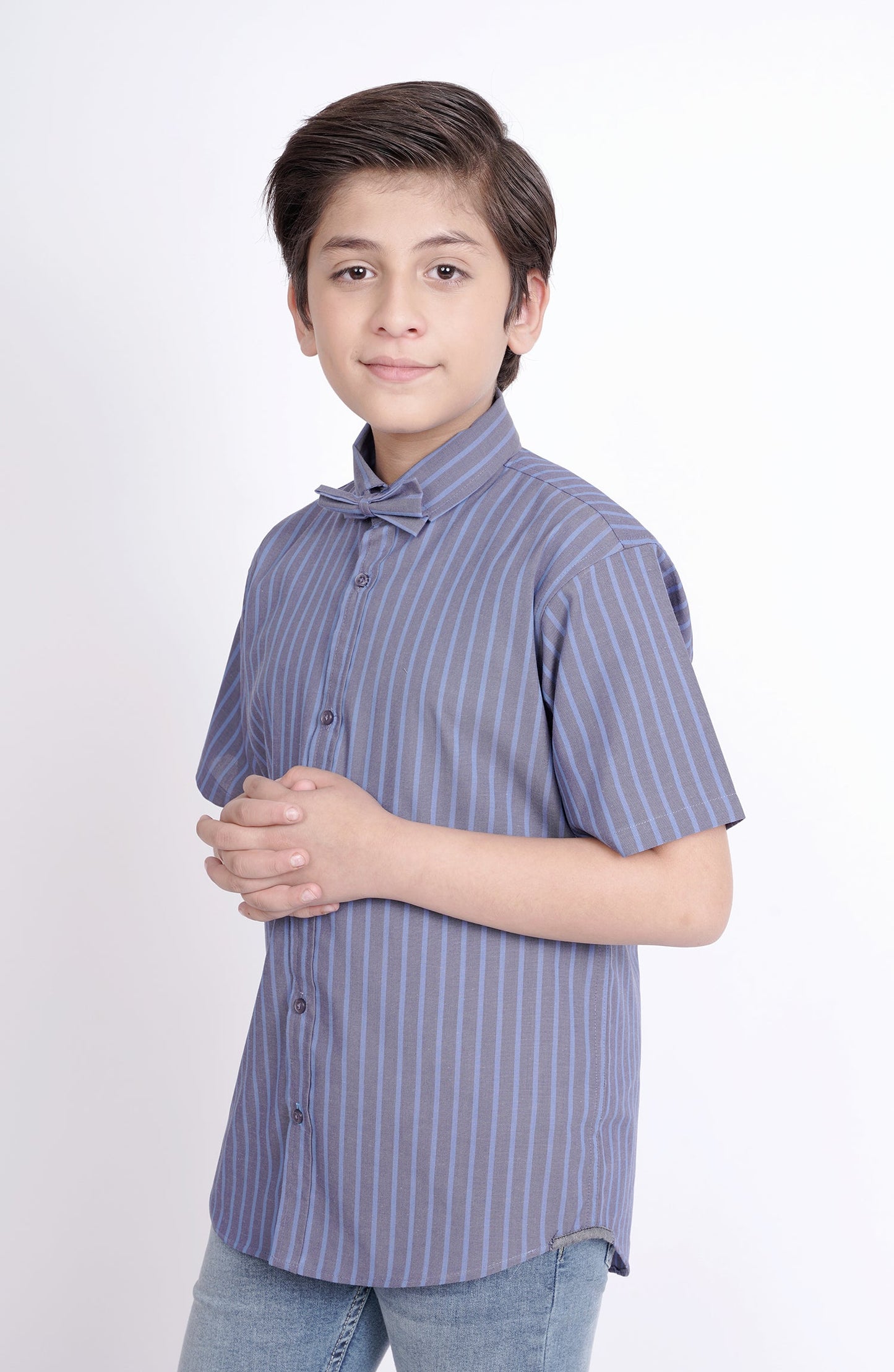 Boys Bow Shirt - BW705C123 - Shop Now at Leisure Club