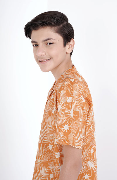 Printed Resort Shirt - BW707123 - Shop Now at Leisure Club