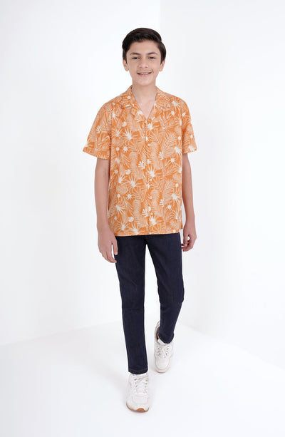 Printed Resort Shirt - BW707123 - Shop Now at Leisure Club