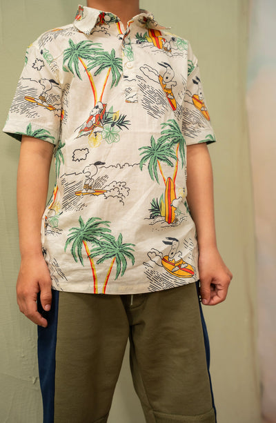 Boys Half Sleeve Printed Shirt - BW707124 - Shop Now at Leisure Club