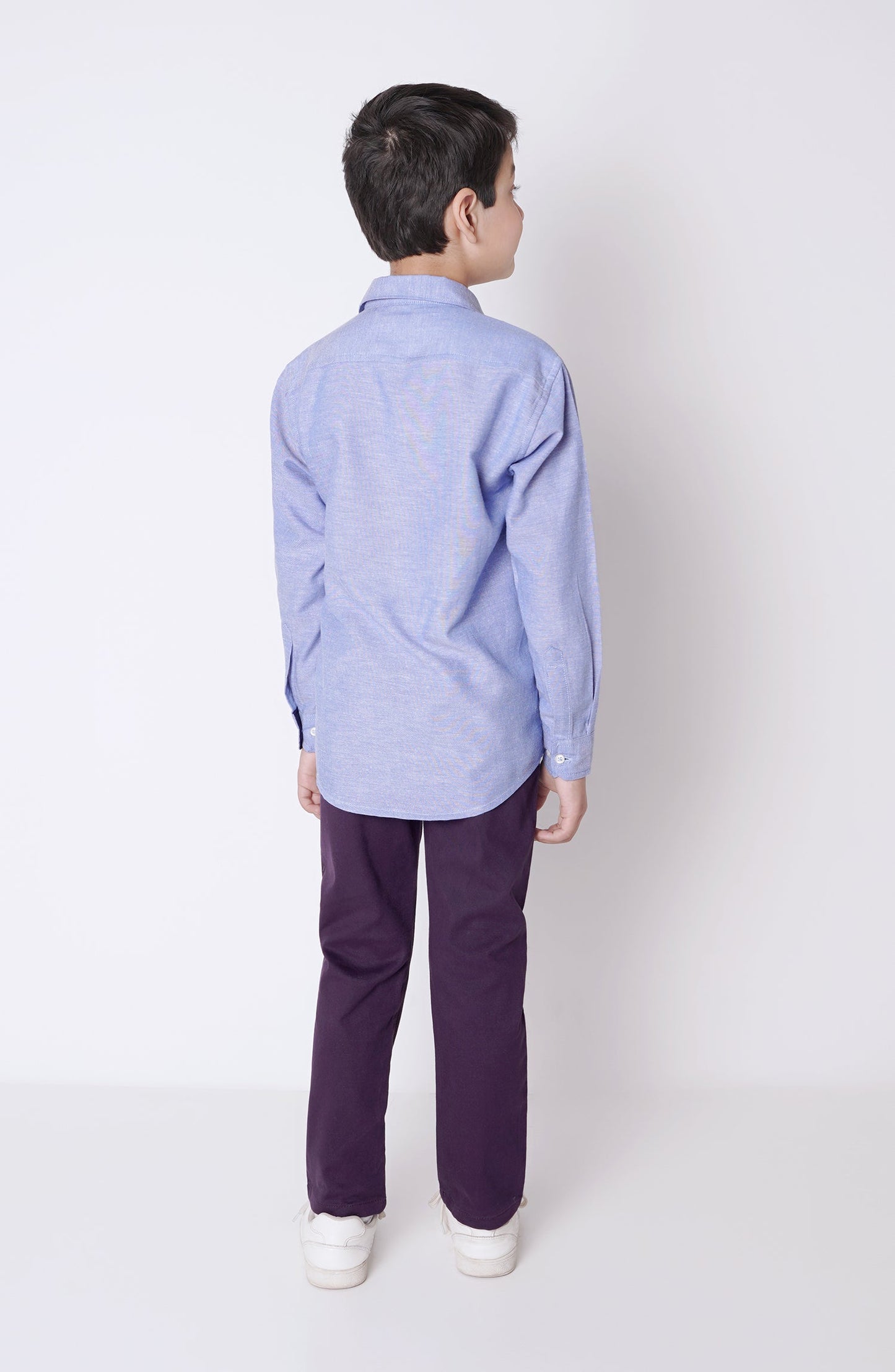 Boys Button Down Basic Shirt - BW708C124 - Shop Now at Leisure Club
