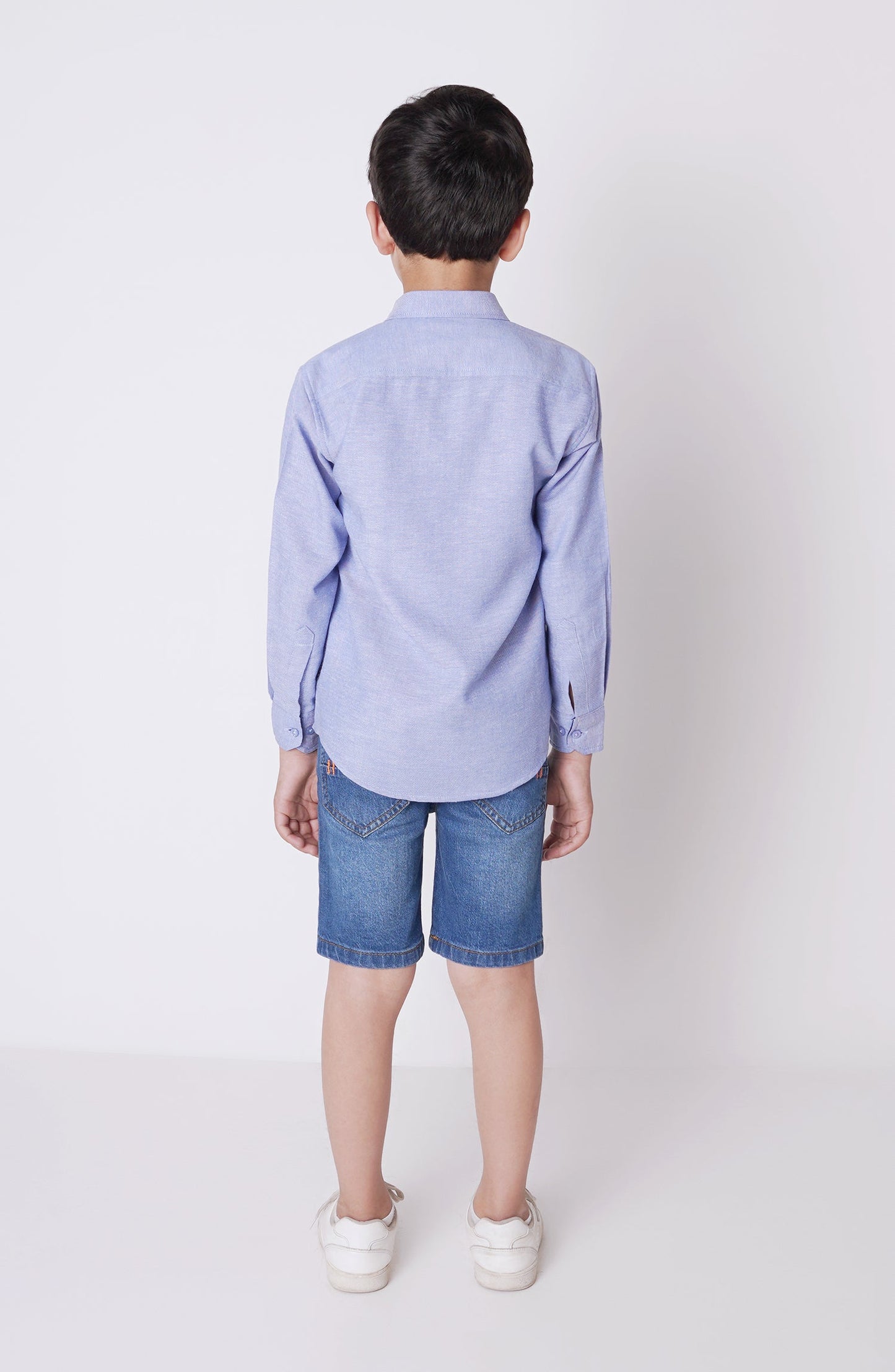 Boys Button Down Basic Shirt - BW708C124 - Shop Now at Leisure Club