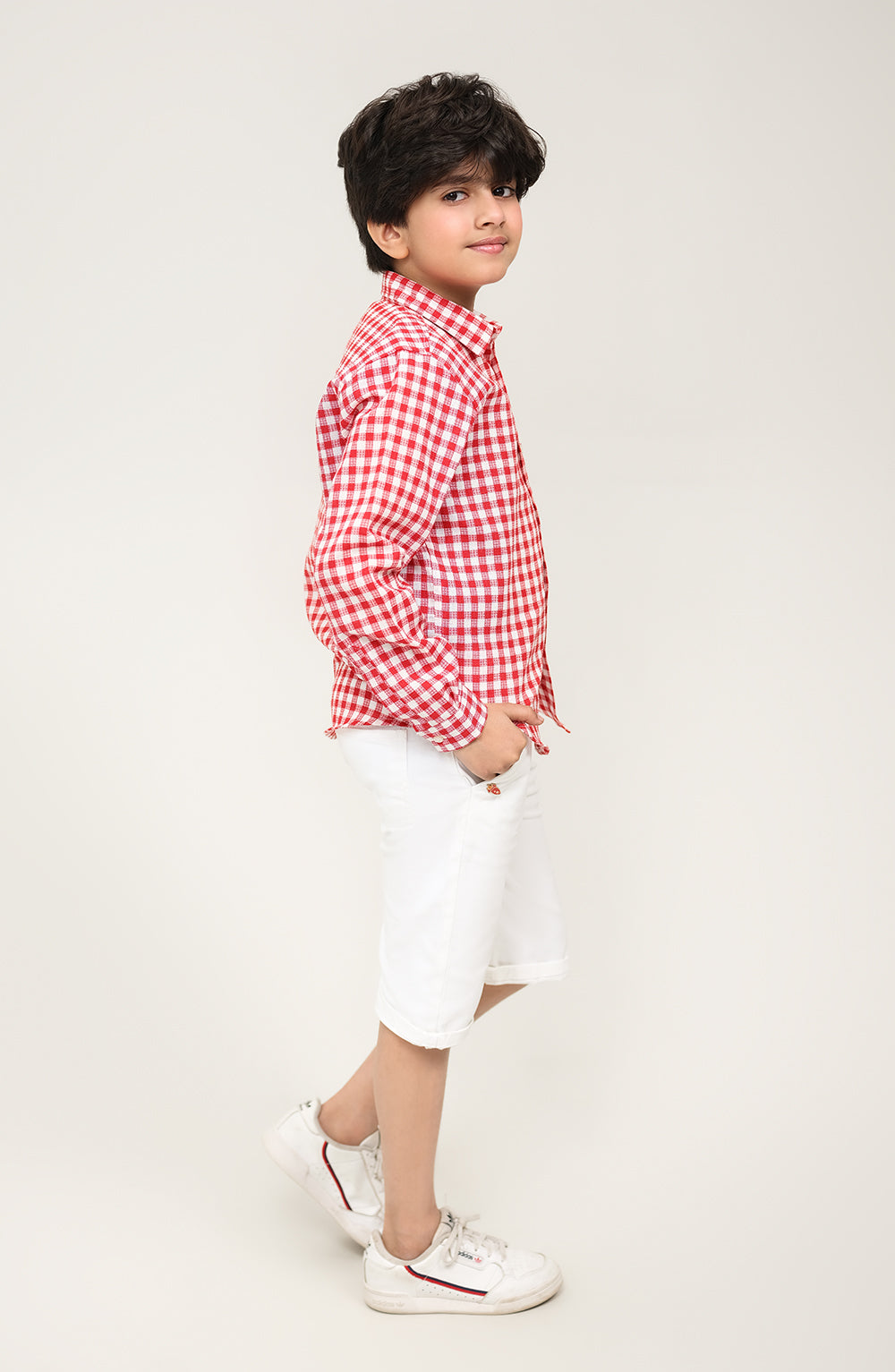Boys Checkered Shirt