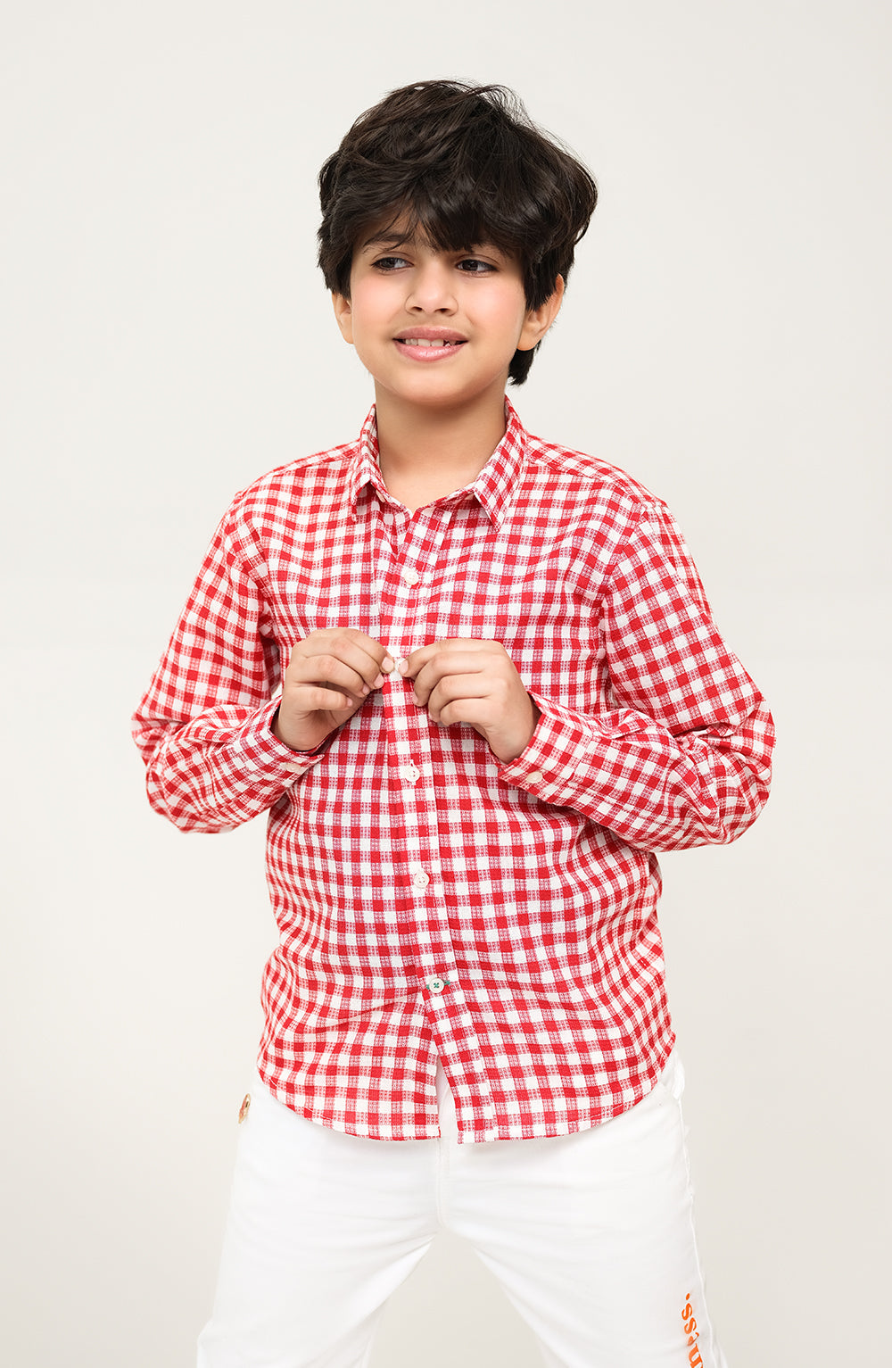 Boys Checkered Shirt