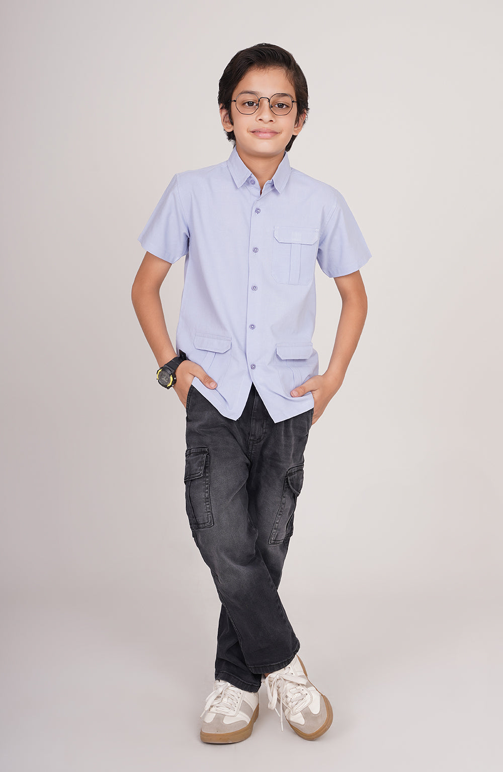 Boys Pockets Shirt