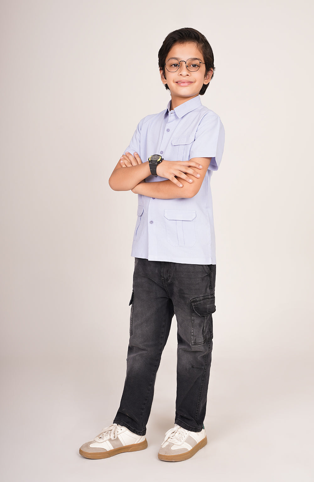 Boys Pockets Shirt