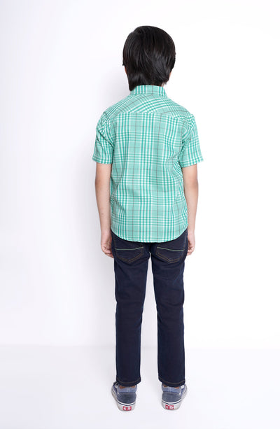 Boys Checkered Shirt - BW903A324 - Shop Now at Leisure Club