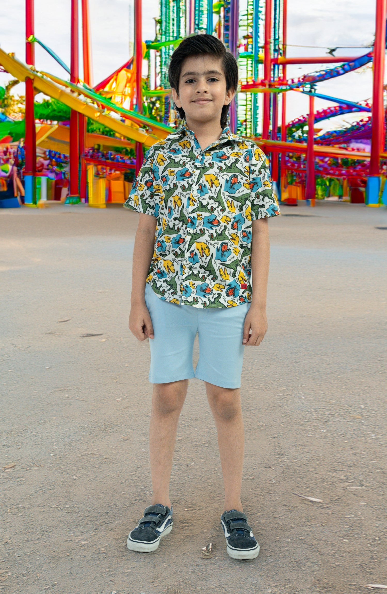 Boys Dino Shirt - BW903B324 - Shop Now at Leisure Club