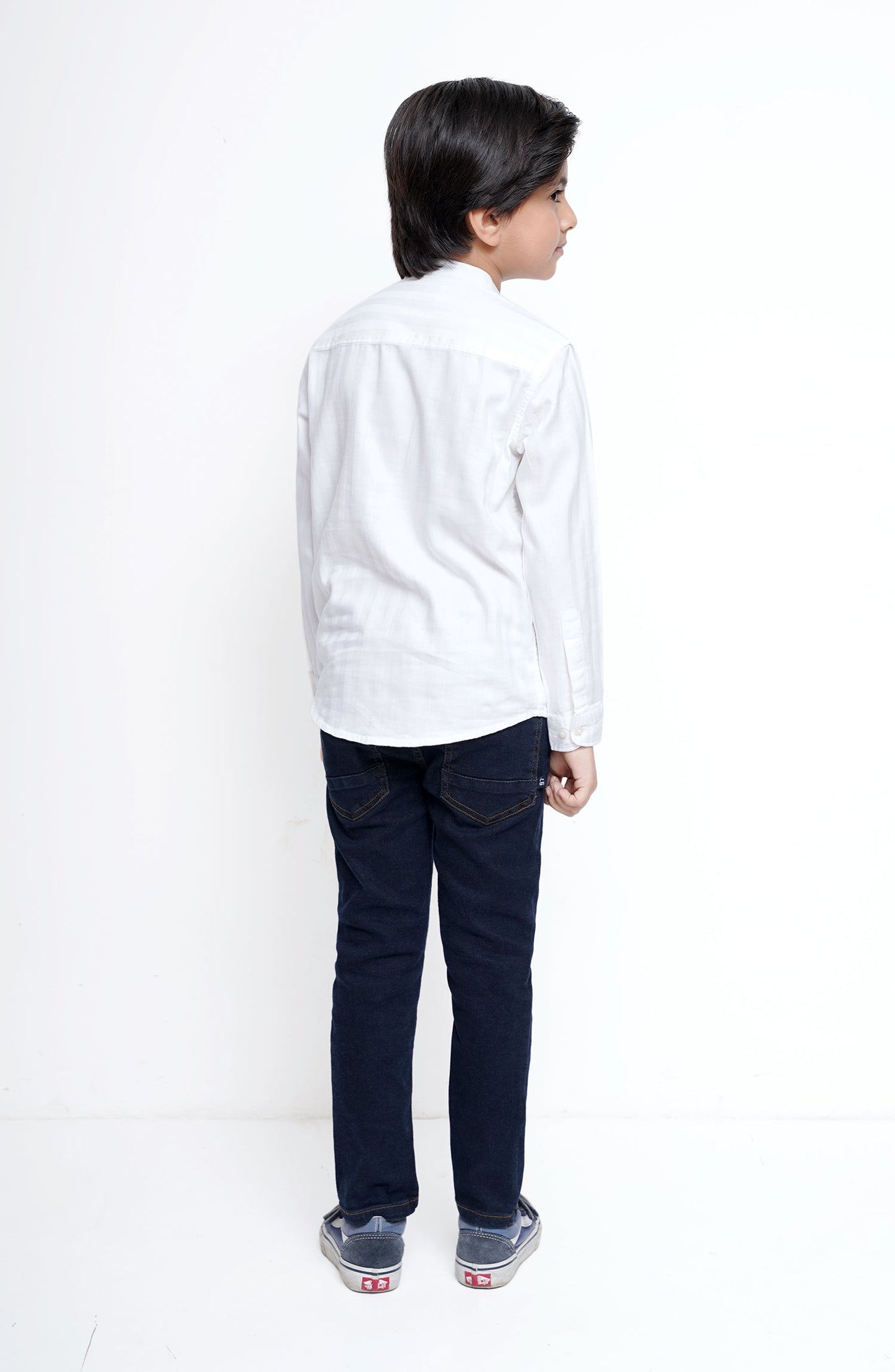 Boys Band Neck Shirt - BW904324 - Shop Now at Leisure Club