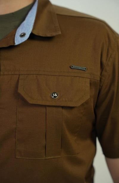 Double Pocket Shirt - BW907324 - Shop Now at Leisure Club