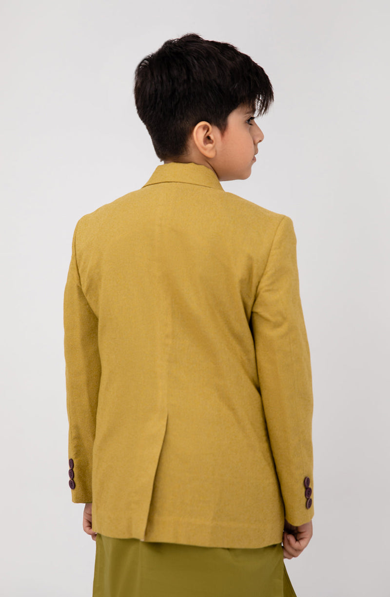 Boys Linen Coat - BWB701125 - Shop Now at Leisure Club