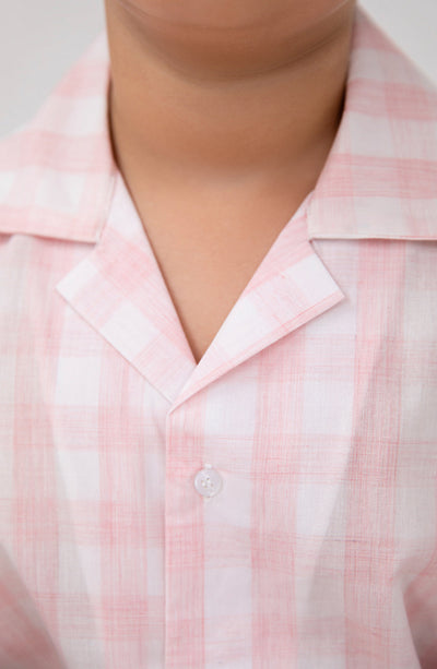 Boys Checkered Co-Ord