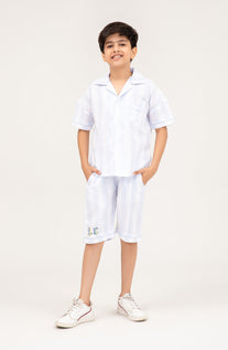 Boys Resort Collar Co-ord Set- BWC704325