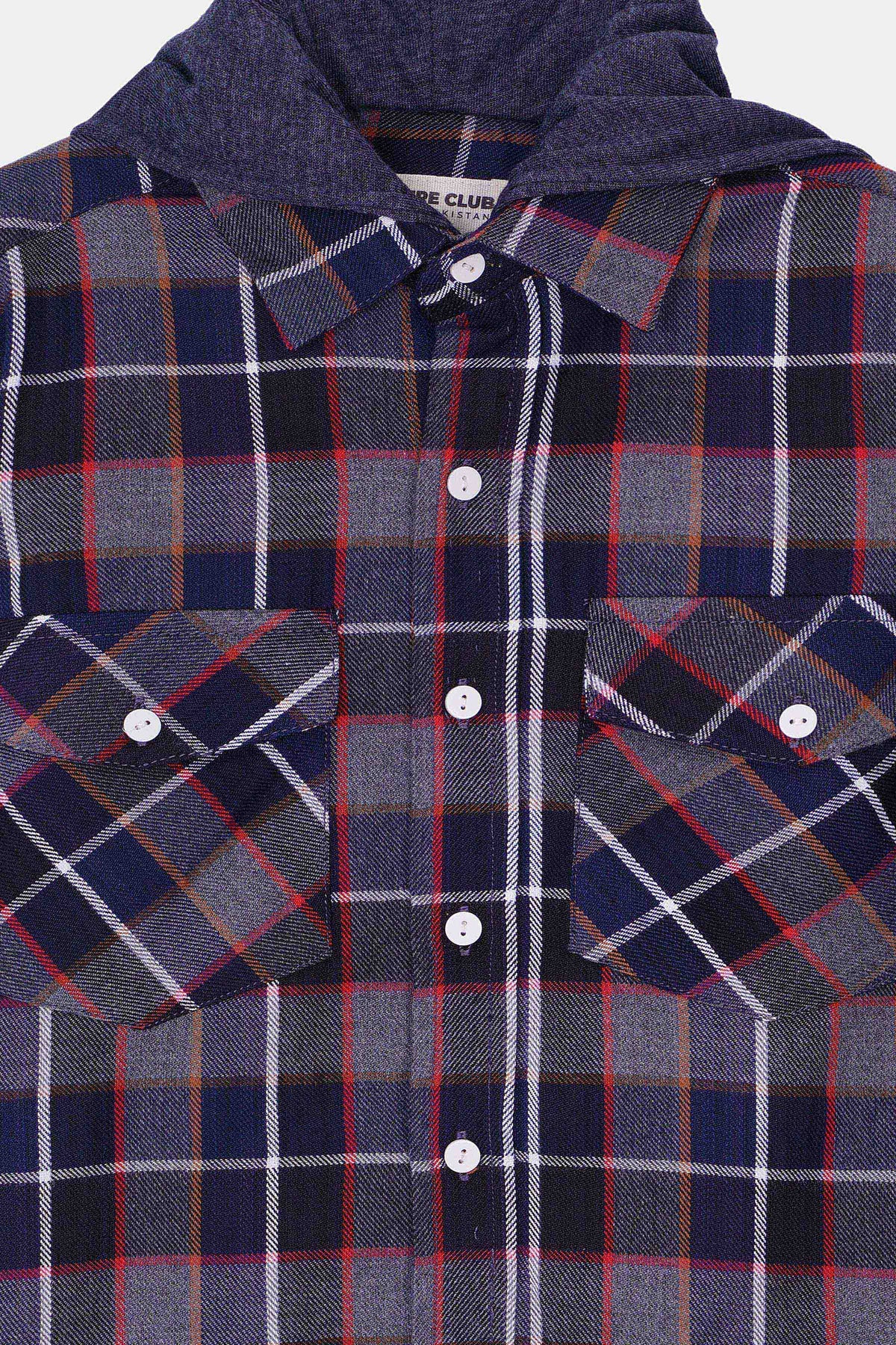 Boys Hooded Shirt - BWS581426